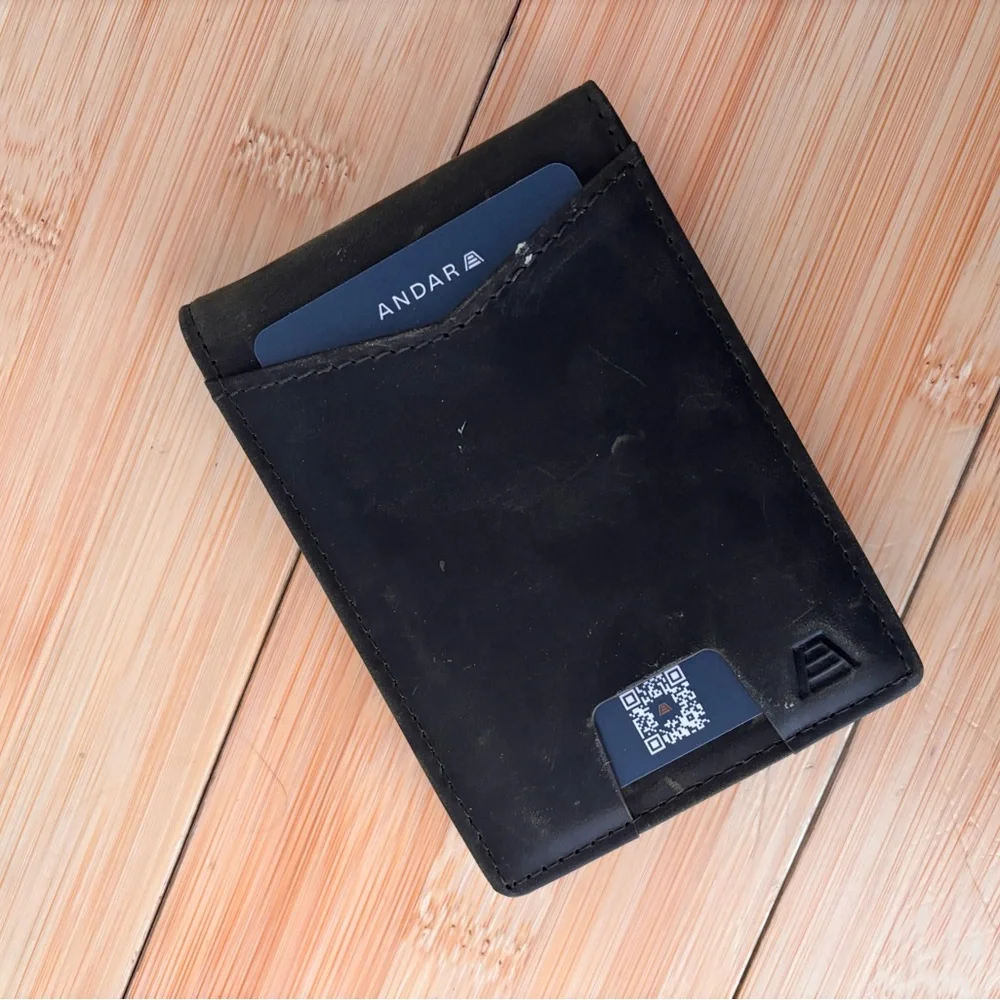 Apollo Leather Wallet with Money Clip - Picture 4 of 7